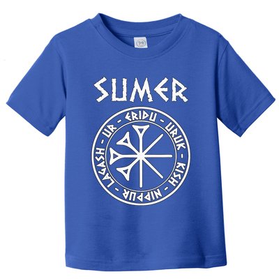 Sumer Ancient Mesopotamia Sumerian Cities Toddler T-Shirt