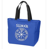 Sumer Ancient Mesopotamia Sumerian Cities Zip Tote Bag