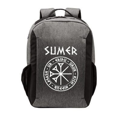 Sumer Ancient Mesopotamia Sumerian Cities Vector Backpack