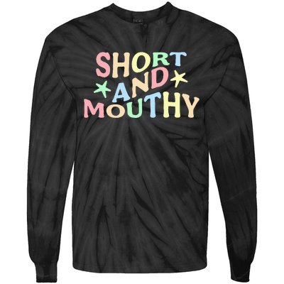 Short And Mouthy Tie-Dye Long Sleeve Shirt