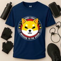 Shiba Army Mission To The Moon Performance Shirt