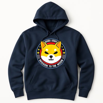 Shiba Army Mission To The Moon Hoodie