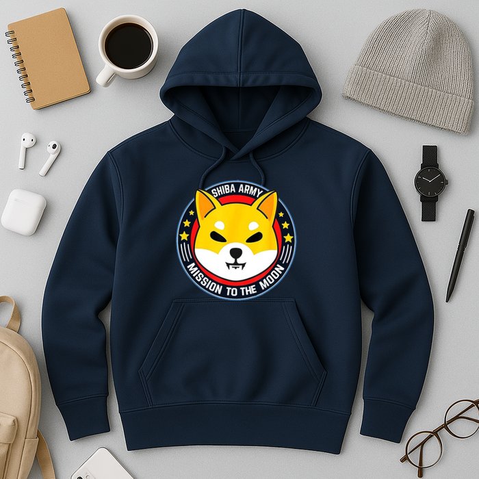 Shiba Army Mission To The Moon Hoodie