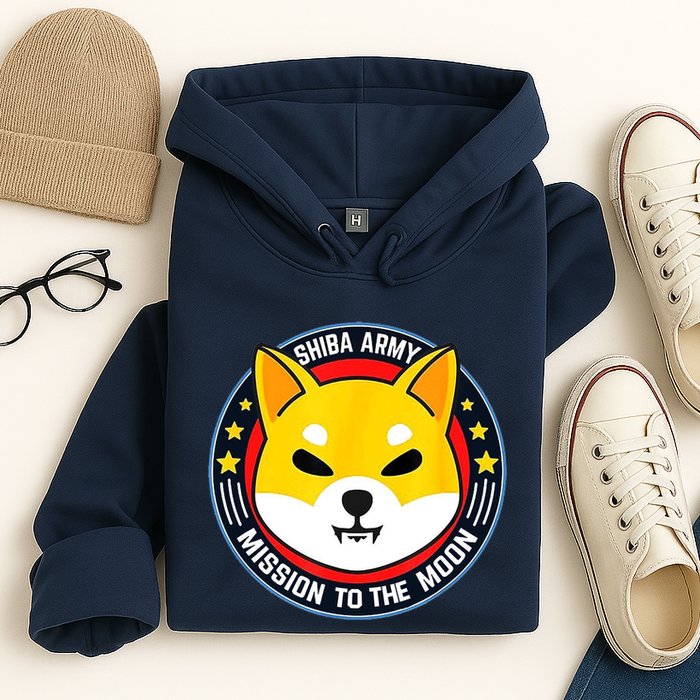 Shiba Army Mission To The Moon Hoodie