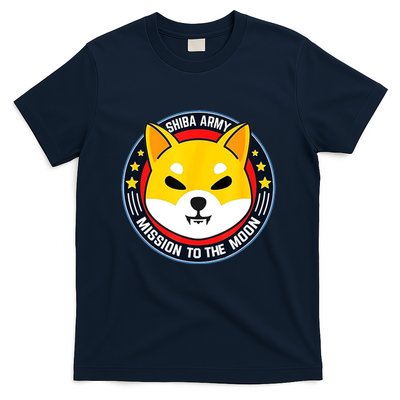 Shiba Army Mission To The Moon T-Shirt