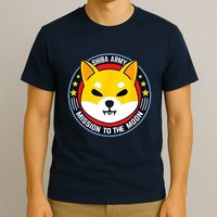 Shiba Army Mission To The Moon T-Shirt