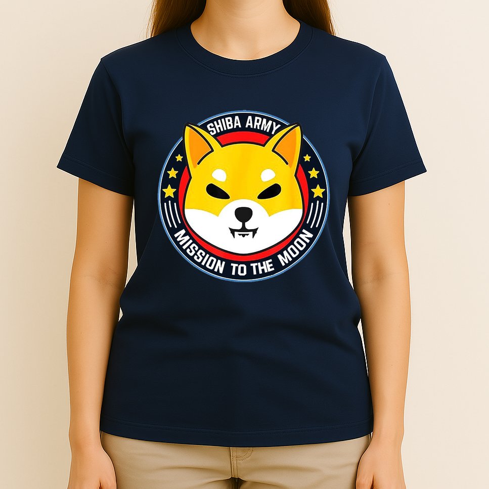 Shiba Army Mission To The Moon T-Shirt