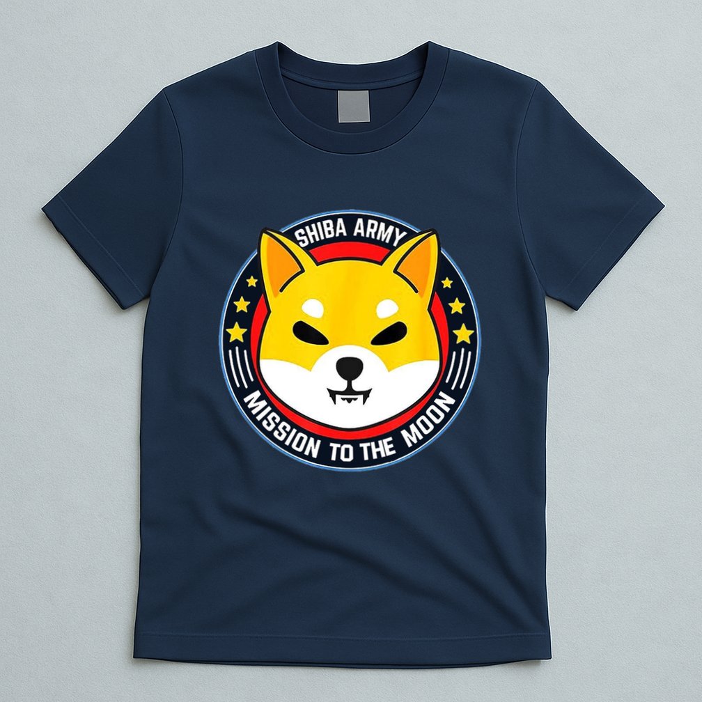 Shiba Army Mission To The Moon T-Shirt