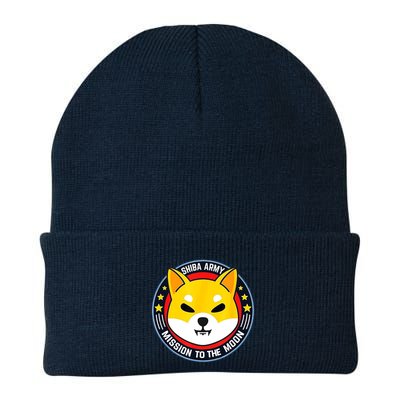 Shiba Army Mission To The Moon Beanie