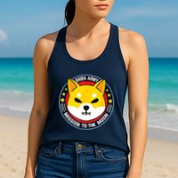 Shiba Army Mission To The Moon Womens Tank Top
