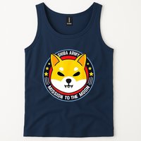Shiba Army Mission To The Moon Tank Top
