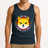 Shiba Army Mission To The Moon Tank Top
