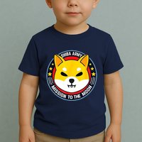 Shiba Army Mission To The Moon Toddler T-Shirt
