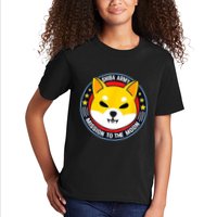 Shiba Army Mission To The Moon Kids T-Shirt