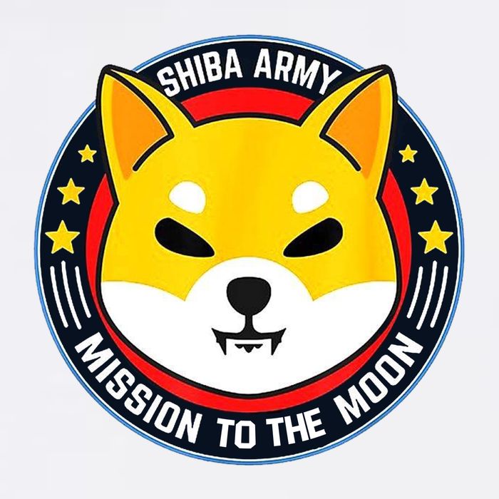 Shiba Army Mission To The Moon Garment-Dyed Sweatshirt