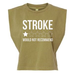 Stroke Awareness Month Funny Stroke Survivor Garment-Dyed Women's Muscle Tee