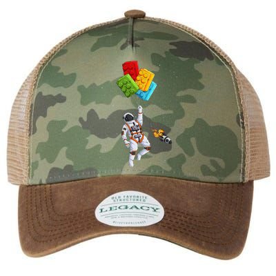 Space Astronaut Master Builder Legacy Tie Dye Trucker Hat
