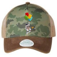 Space Astronaut Master Builder Legacy Tie Dye Trucker Hat