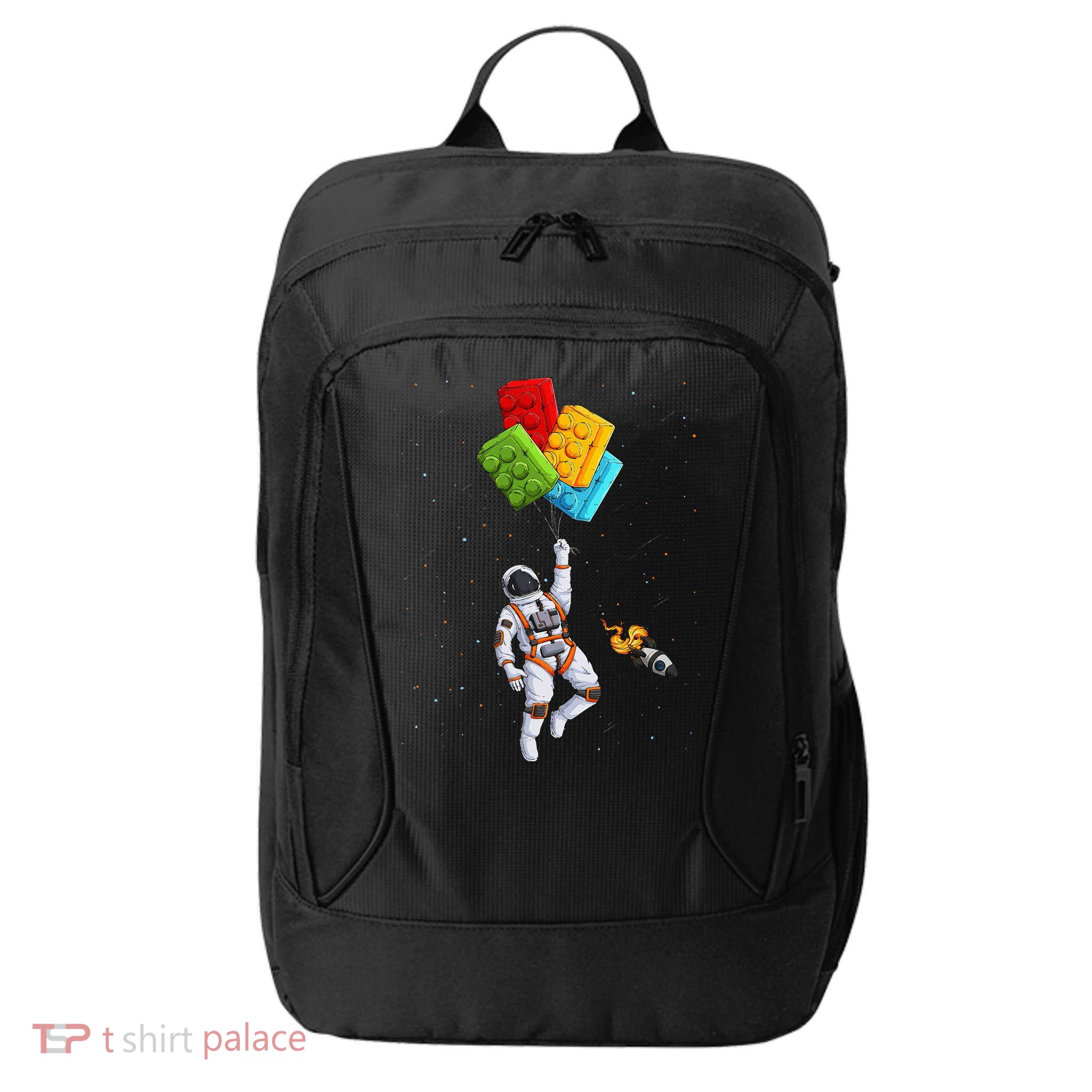 Space Astronaut Master Builder City Backpack