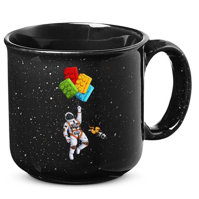 Space Astronaut Master Builder 15oz Campfire Ceramic Mug