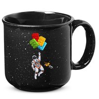 Space Astronaut Master Builder 15oz Campfire Ceramic Mug