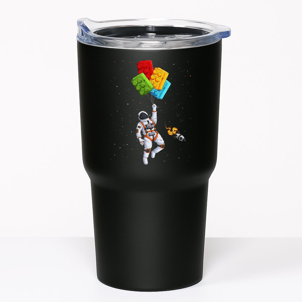 Space Astronaut Master Builder Tumbler