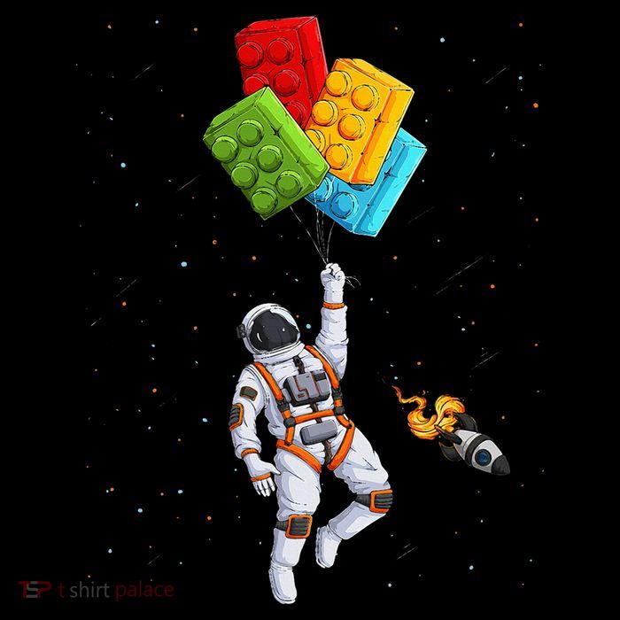 Space Astronaut Master Builder Sustainable Knit Beanie