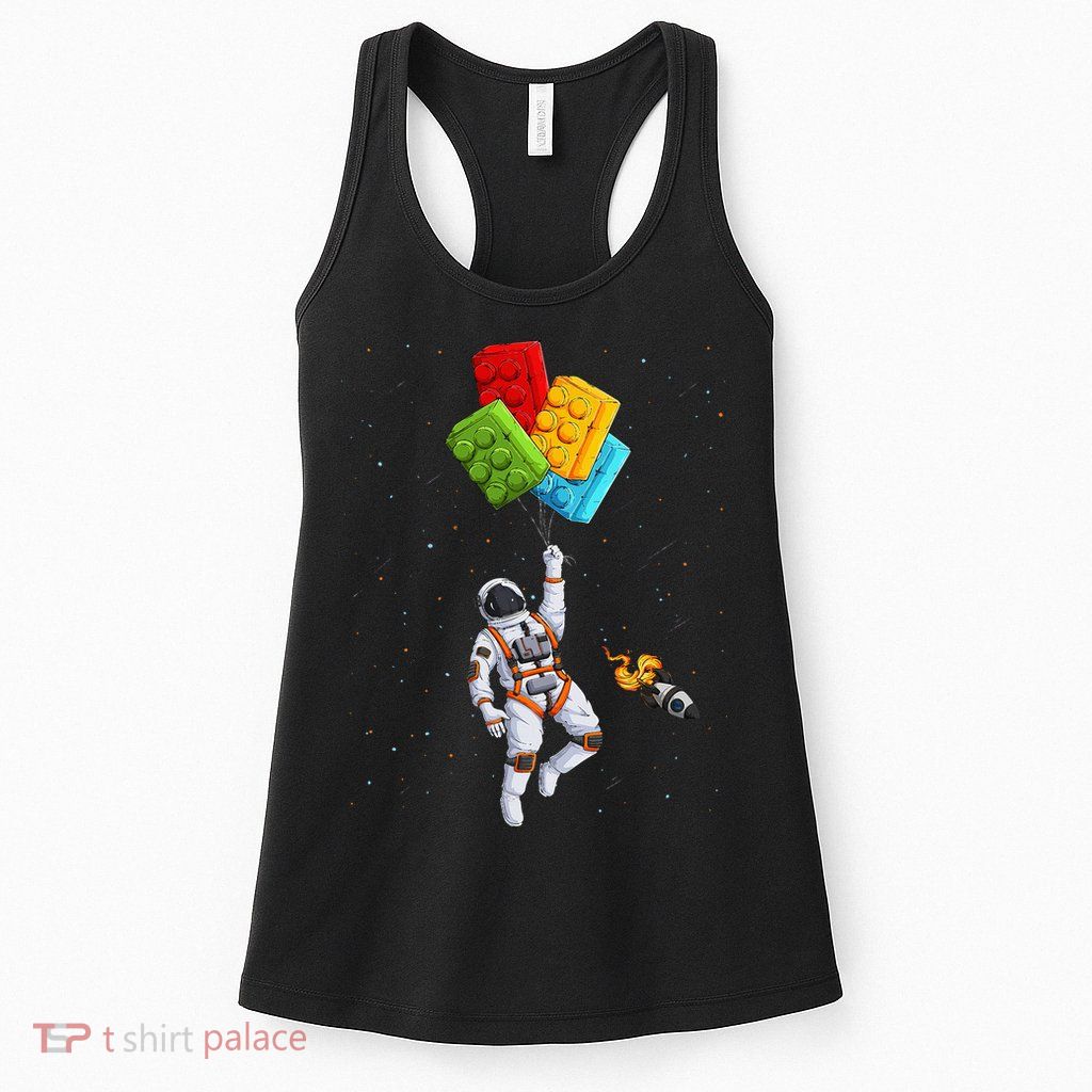 Space Astronaut Master Builder Womens Tank Top