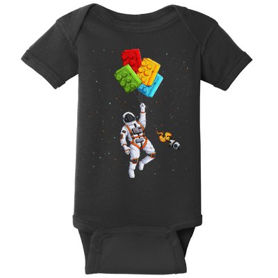 Space Astronaut Master Builder Baby Bodysuit