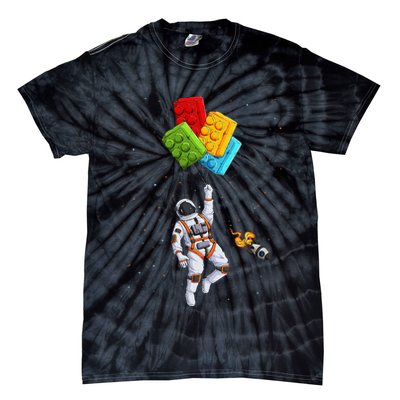 Space Astronaut Master Builder Tie-Dye T-Shirt