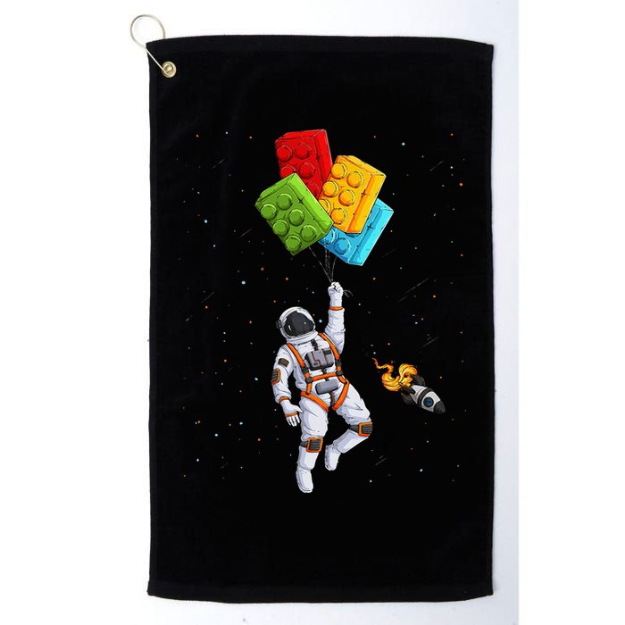 Space Astronaut Master Builder Golf Towel