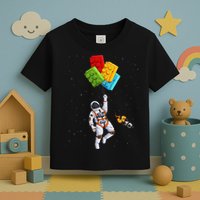 Space Astronaut Master Builder Toddler T-Shirt