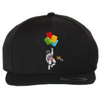 Space Astronaut Master Builder Wool Snapback Cap