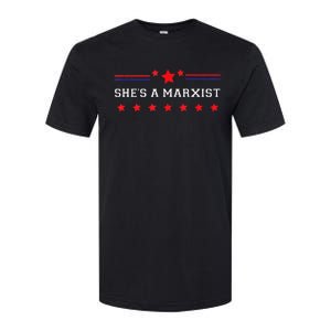 SheS A Marxist Elections 2024 Democrat Republican Softstyle CVC T-Shirt