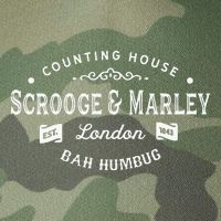 Scrooge And Marley Counting House Christmas Carol Bah Humbug Legacy Tie Dye Trucker Hat
