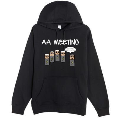 Summerhaysbros Aa Meeting Premium Pullover Hoodie