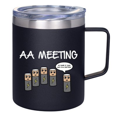 Summerhaysbros Aa Meeting 12oz Stainless Steel Coffee Mug