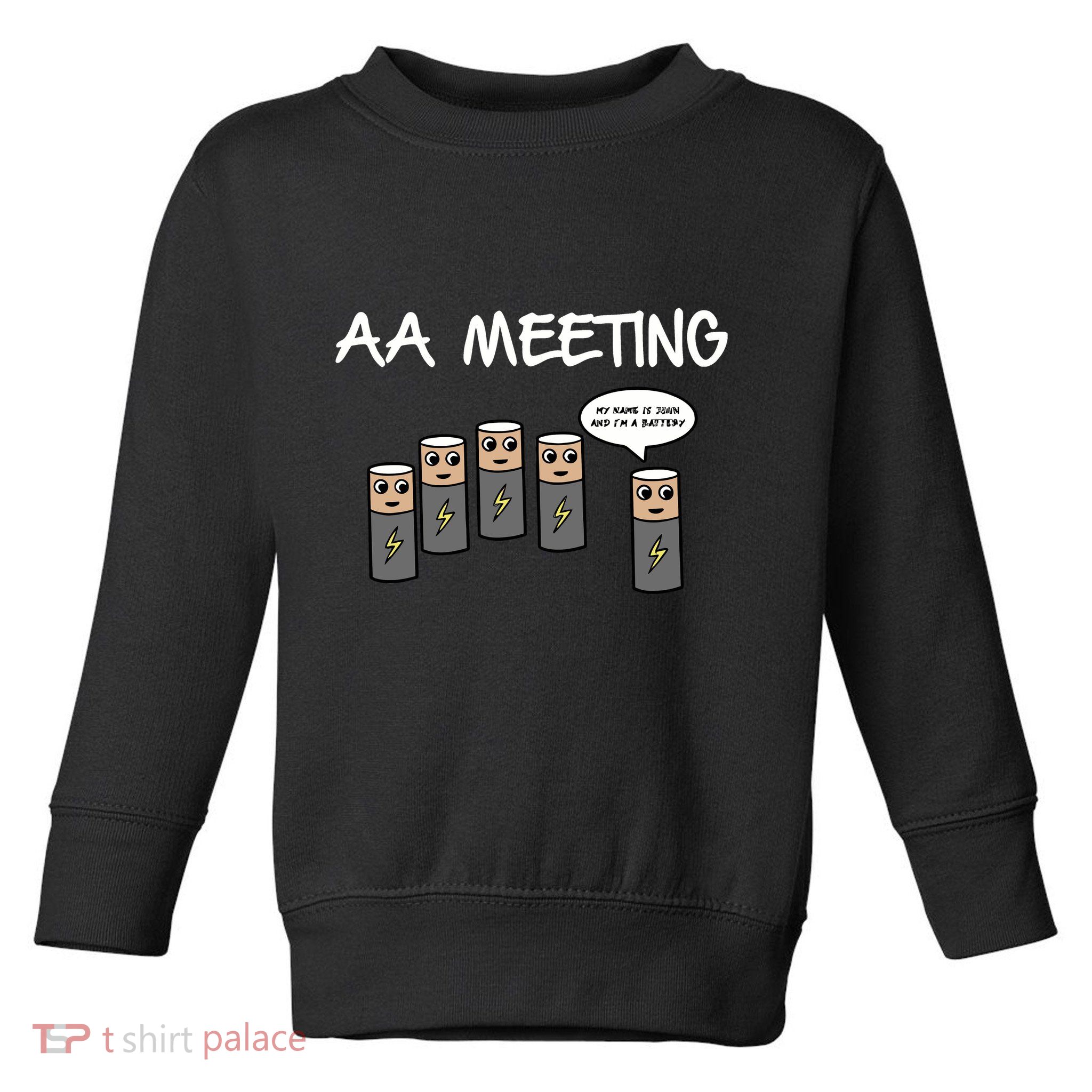 Summerhaysbros Aa Meeting Toddler Sweatshirt