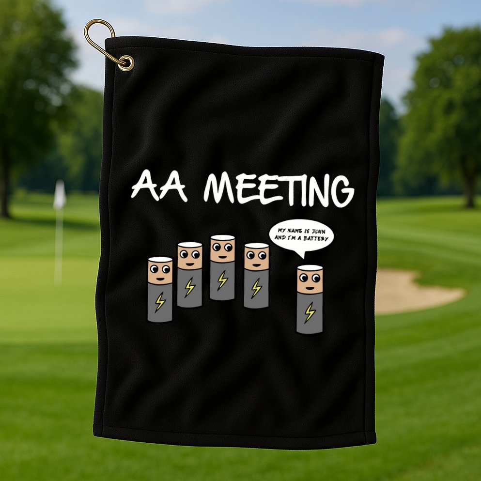 Summerhaysbros Aa Meeting Golf Towel