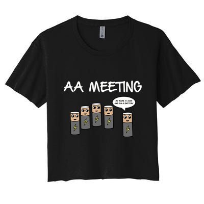 Summerhaysbros Aa Meeting Crop Top