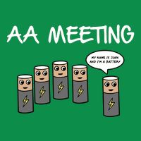 Summerhaysbros Aa Meeting Tall T-Shirt