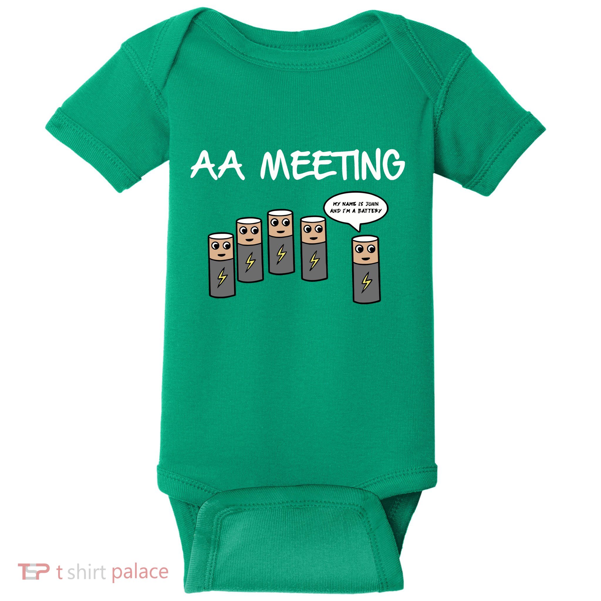 Summerhaysbros Aa Meeting Baby Bodysuit