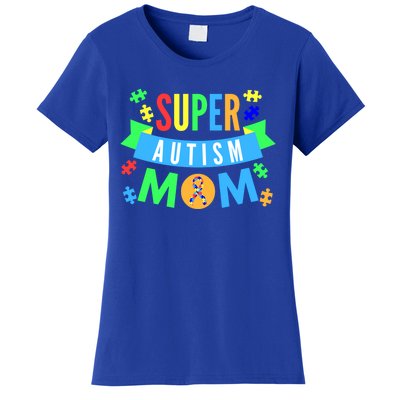 Super Autism Mom For Mothers Raising Awareness And Support Gift Women's T-Shirt