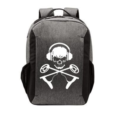 Skull And Metal Detector Crossbones Metal Detecting Vector Backpack