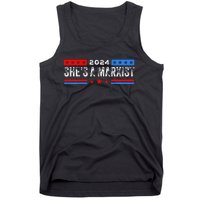 SheS A Marxist Elections 2024 Democrat Republican Tank Top