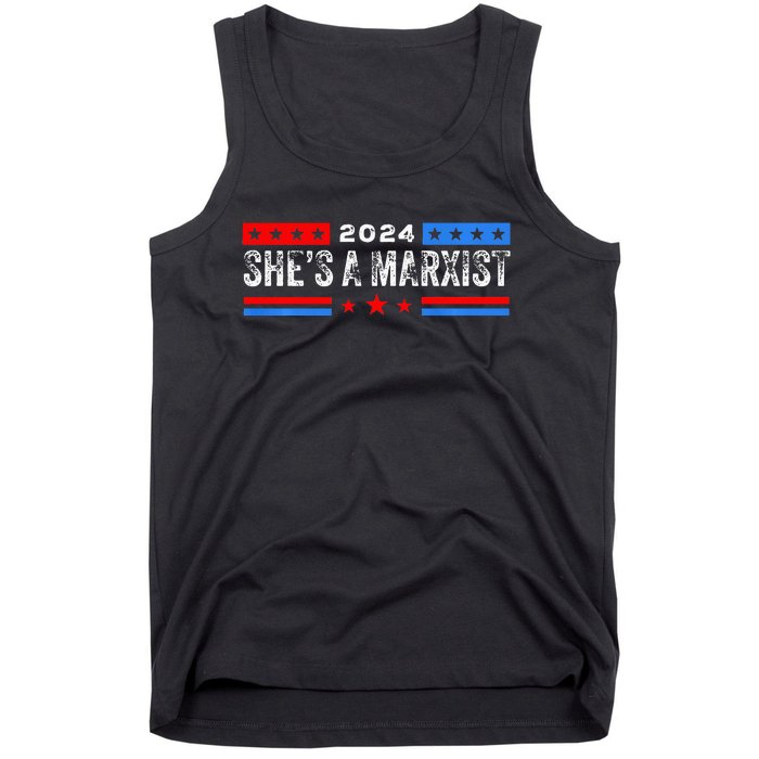 SheS A Marxist Elections 2024 Democrat Republican Tank Top