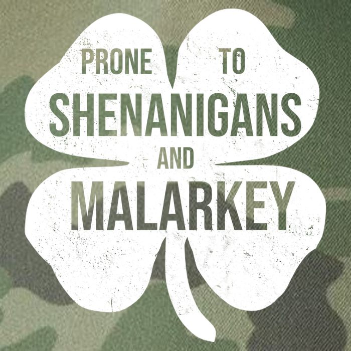 Shenanigans And Malarkey Funny St Patrick's Day Legacy Tie Dye Trucker Hat