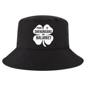 Shenanigans And Malarkey Funny St Patrick's Day Cool Comfort Performance Bucket Hat