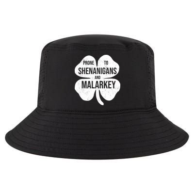 Shenanigans And Malarkey Funny St Patrick's Day Cool Comfort Performance Bucket Hat
