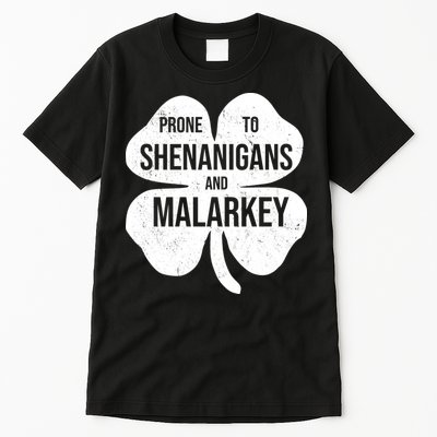 Shenanigans And Malarkey Funny St Patrick's Day Tall T-Shirt